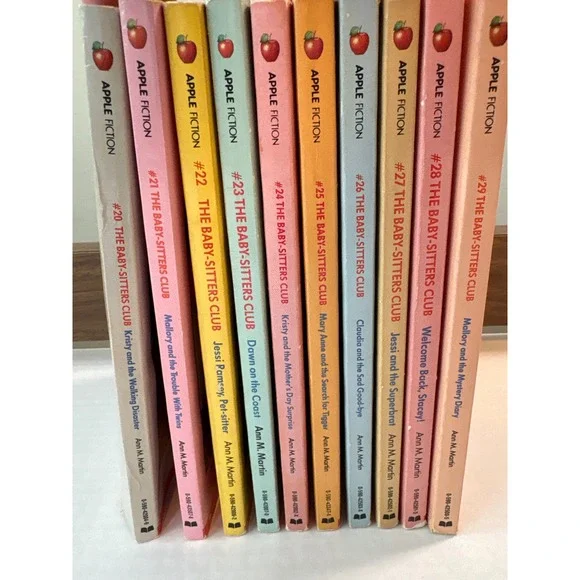The Baby Sitters Club Book Lot of 10 Books 20-29 Ann M Martin Vintage 80's 90's - Picture 6 of 10